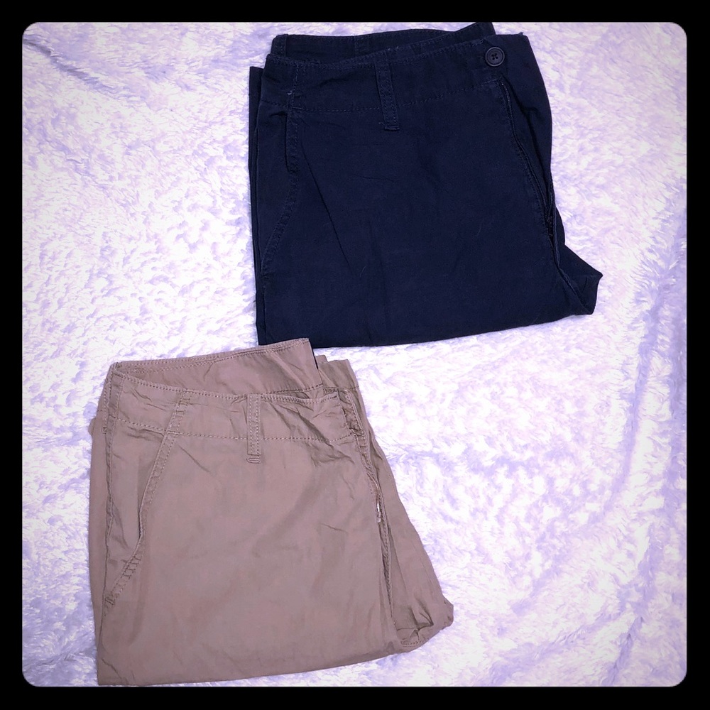 2 for one GAP shorts w33